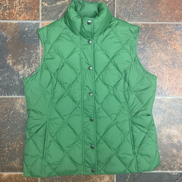 Lands' End Jackets & Blazers - Lands End Puffer Vest Womans Size Medium